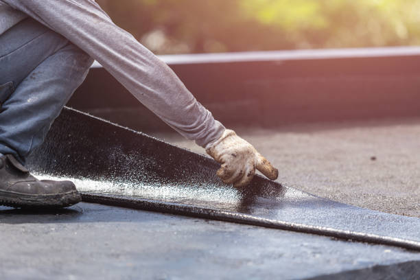 Professional Basement Waterproofing technician working in Fair Lawn, NJ